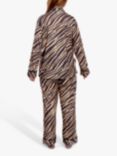 HotSquash Premium Jersey Pyjama Set, Animal Stripe