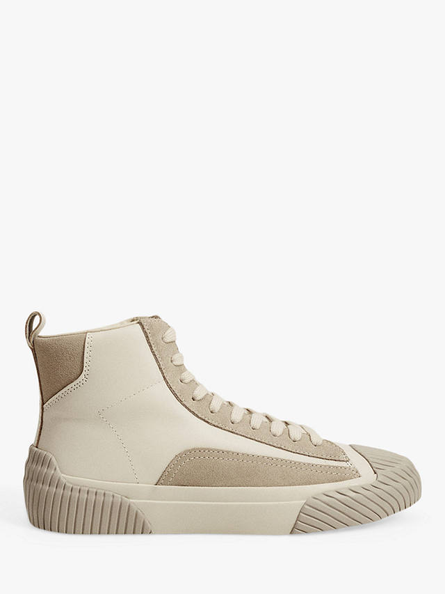 Womens Trainers Closed Trainers Closed Leather High Top Sneakers in Natural 