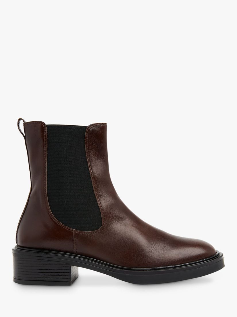Whistles Rue Elasticated Leather Chelsea Boots