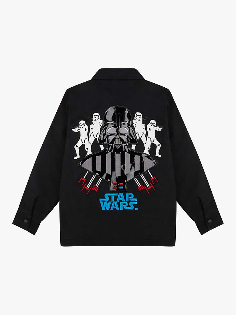 Buy Fabric Flavours Kids' Star Wars Darth Vader Jacket, Black Online at johnlewis.com