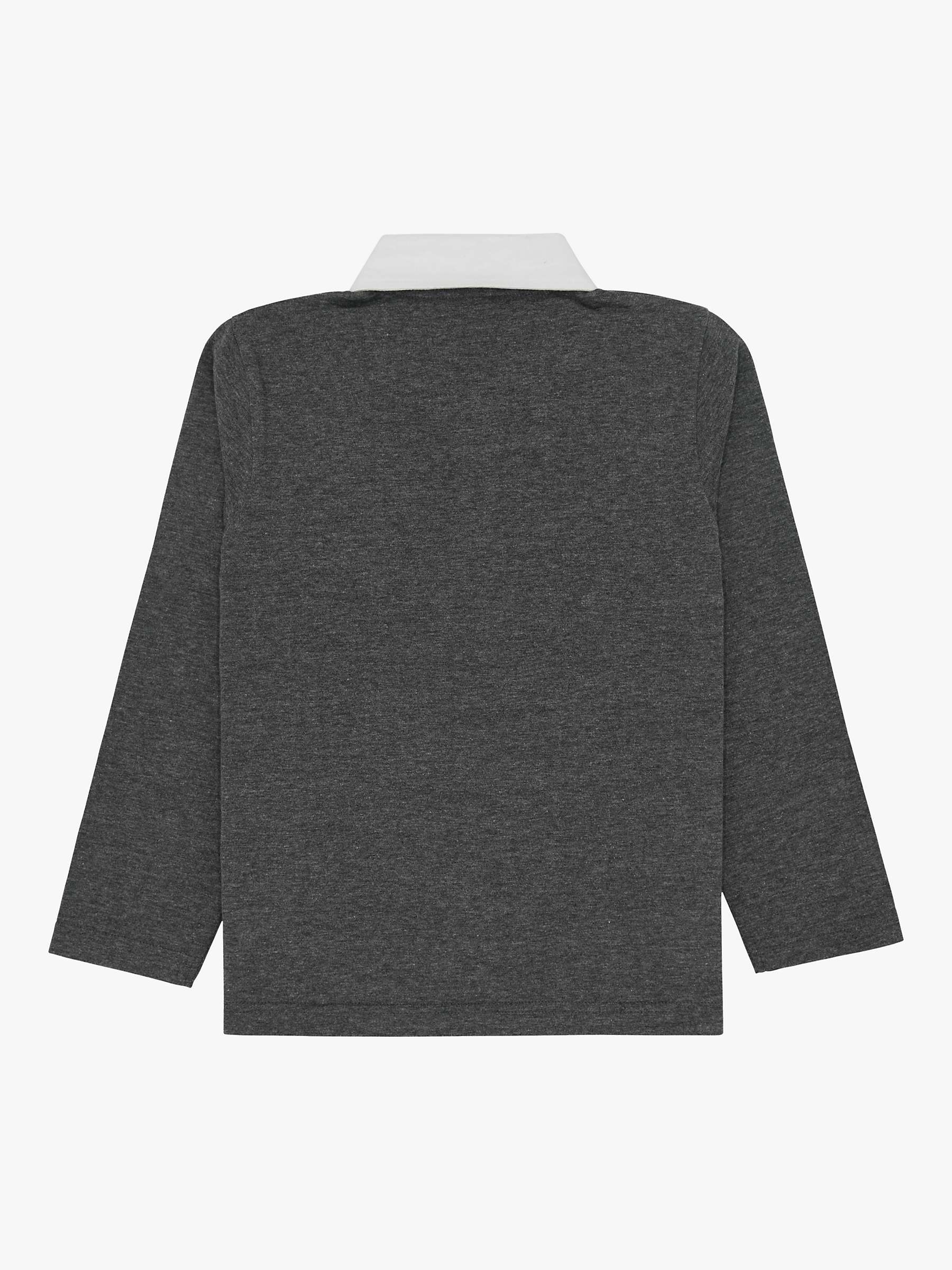 Buy Fabric Flavours Kids' Harry Potter Syltherin Uniform Long Sleeve Top, Grey Online at johnlewis.com