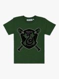 Fabric Flavours Kids' Harry Potter Slytherin Print Short Sleeve T-Shirt
