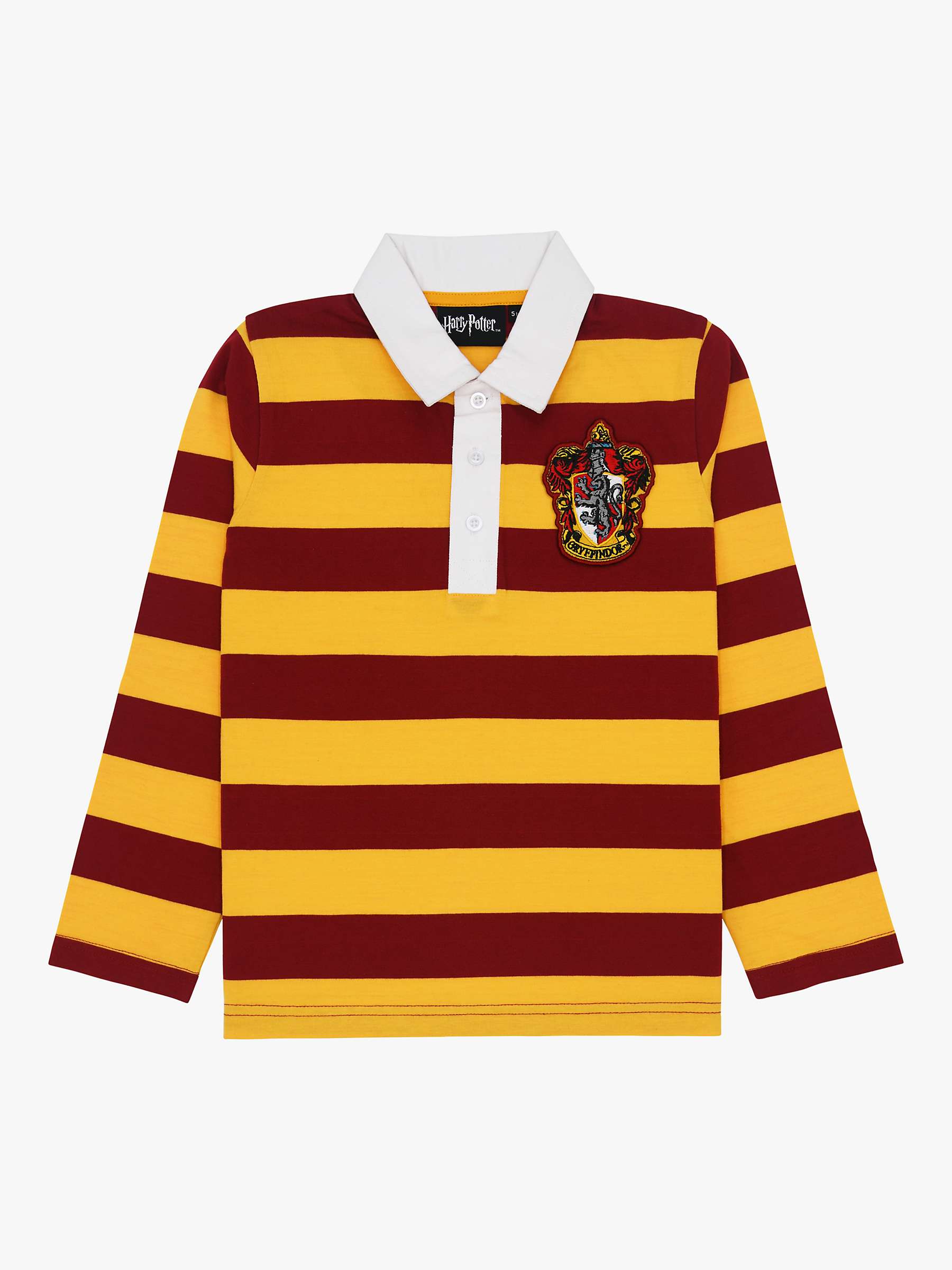 Buy Fabric Flavours Kids' Harry Potter Gryffindor Rugby Shirt, Multi Online at johnlewis.com
