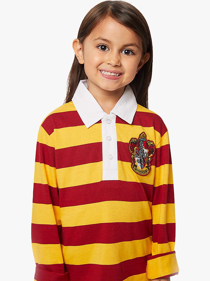 Buy Fabric Flavours Kids' Harry Potter Gryffindor Rugby Shirt, Multi Online at johnlewis.com