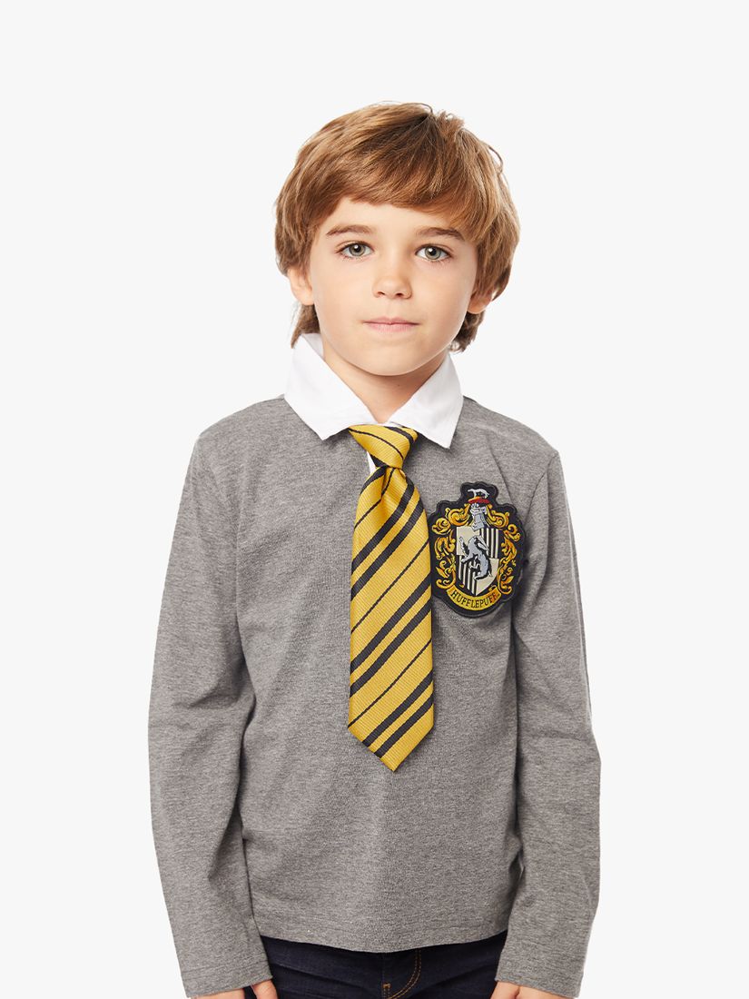 Fabric Flavours Kids' Harry Potter Hufflepuff Uniform Long Sleeve Top ...