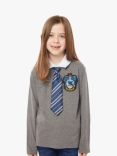 Fabric Flavours Kids' Harry Potter Ravenclaw Uniform Long Sleeve Top, Grey