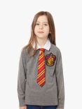 Fabric Flavours Kids' Harry Potter Gryffindor Uniform Long Sleeve Top, Grey