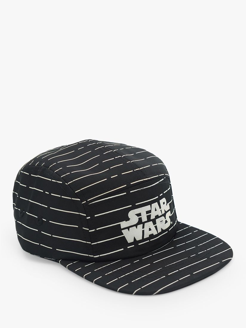 Fabric Flavours Kids' Star Wars Glow in the Dark Baseball Cap, Black