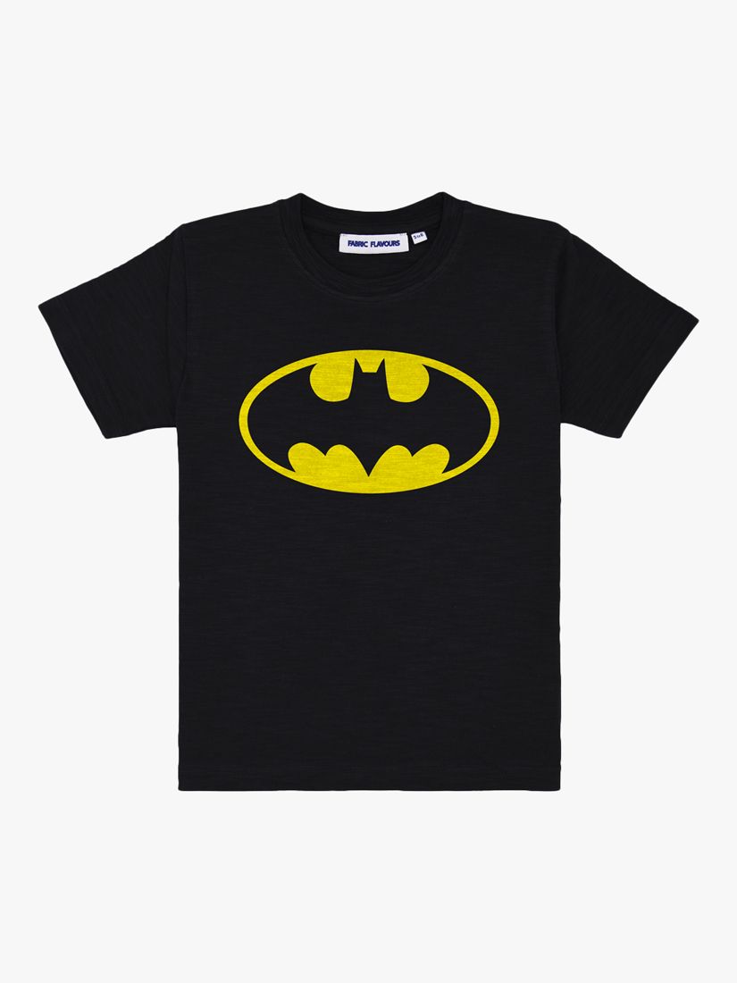 Fabric Flavours Kids' Batman Superman T-Shirt, Pack of 2, Black/Blue at  John Lewis & Partners