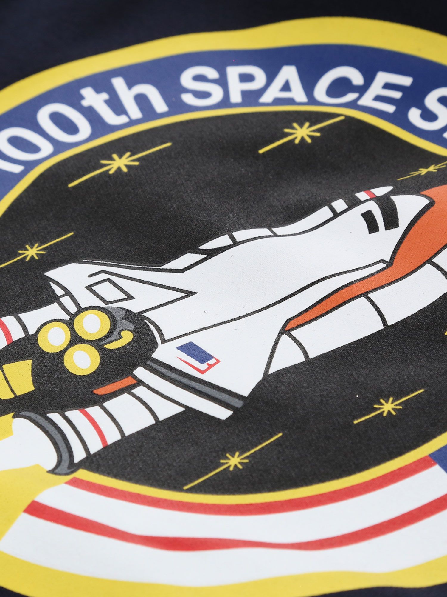 Alpha Industries X NASA Space Shuttle Hoodie, Navy, S
