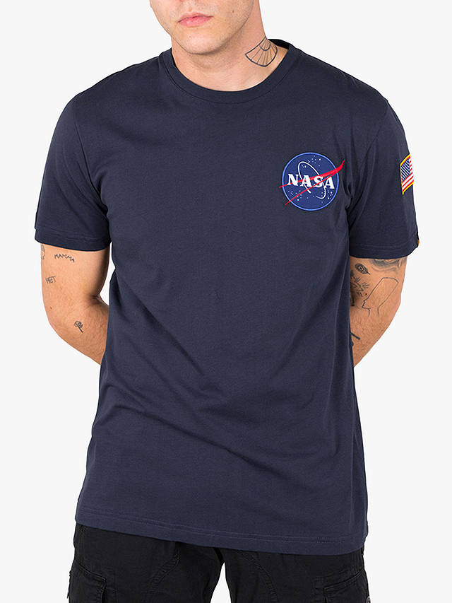 Alpha Industries X NASA Space Shuttle Logo T-Shirt