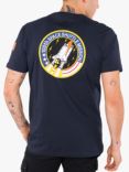 Alpha Industries X NASA Space Shuttle Logo T-Shirt