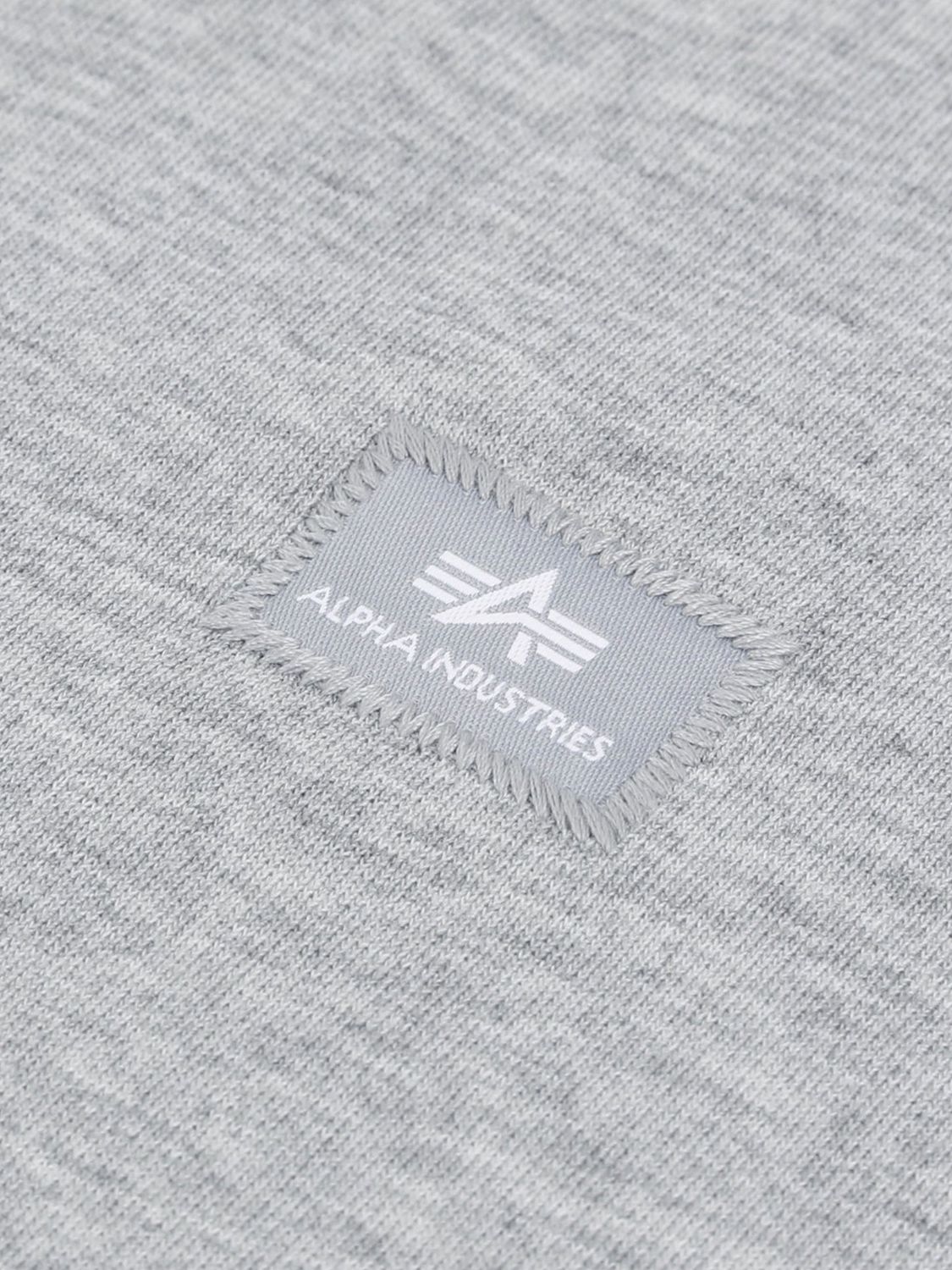 Alpha Industries X-Fit Zip Pocket Sleeve Sweatshirt, 17 Grey Heather at  John Lewis & Partners
