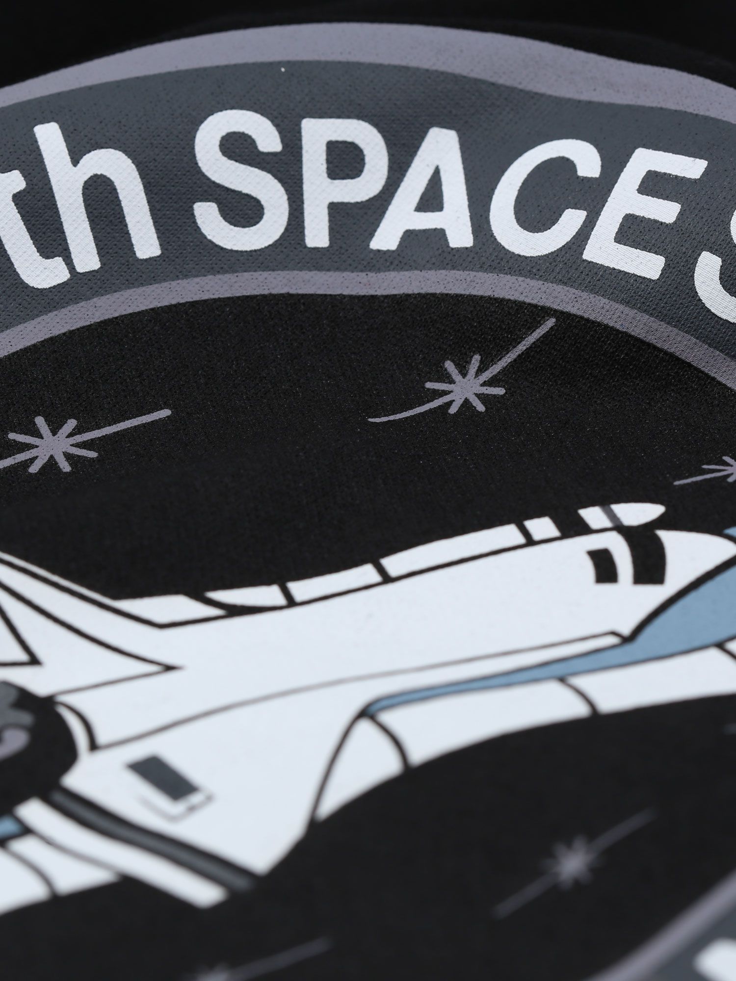 Alpha Industries X NASA Space Shuttle Logo Sweatshirt, 03 Black, S