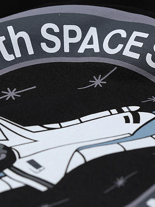 Alpha Industries X NASA Space Shuttle Logo Sweatshirt, 03 Black