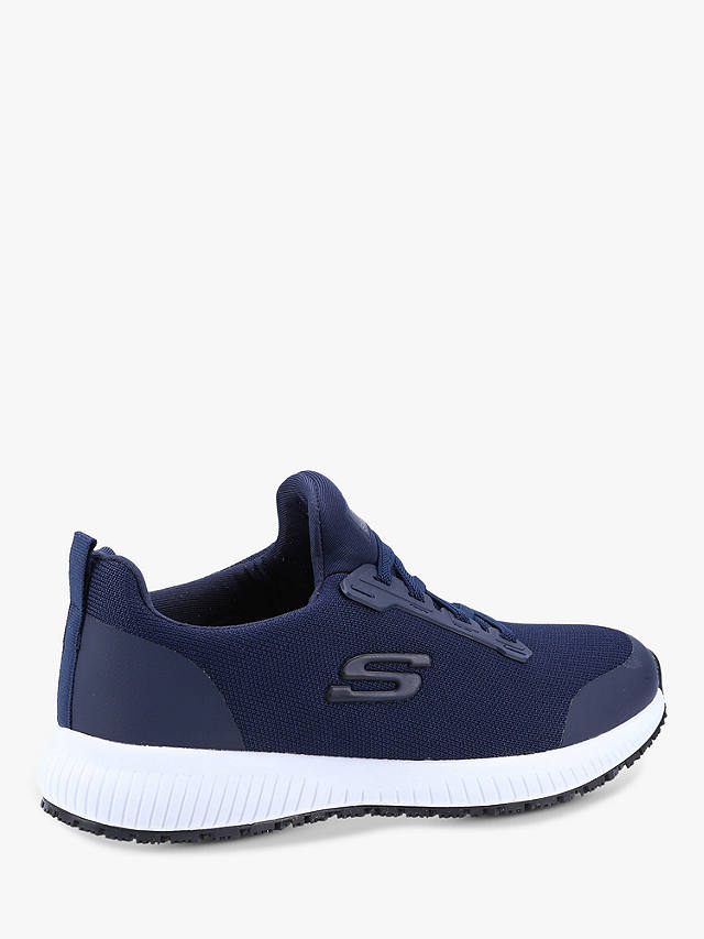 Skechers Squad SR Lace Up Trainers, Navy