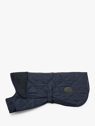Barbour Quilted Dog Coat, Navy