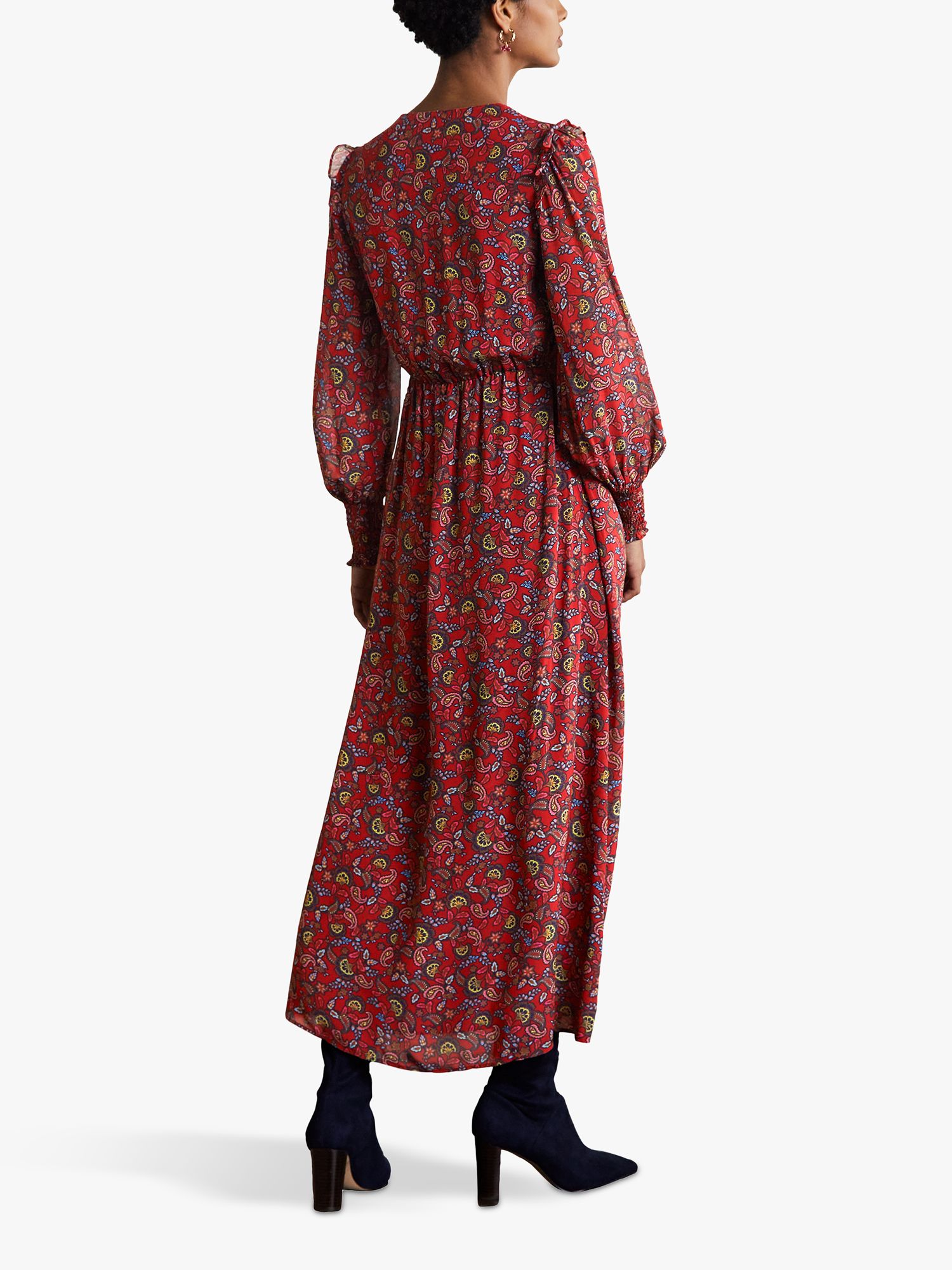 Buy Boden Becky Midi Wrap Dress Online at johnlewis.com
