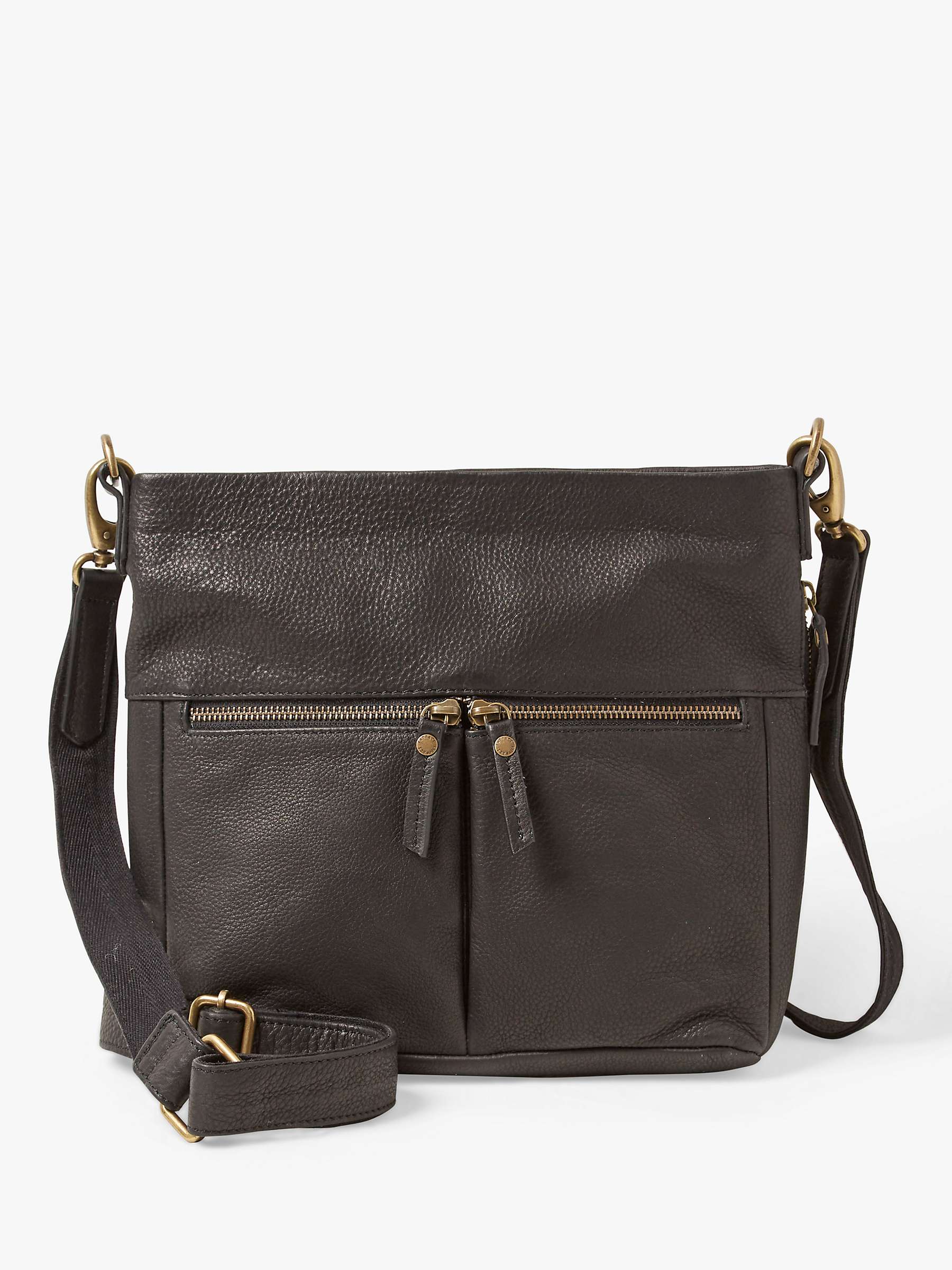 Buy FatFace Lisbon Leather Bag Online at johnlewis.com
