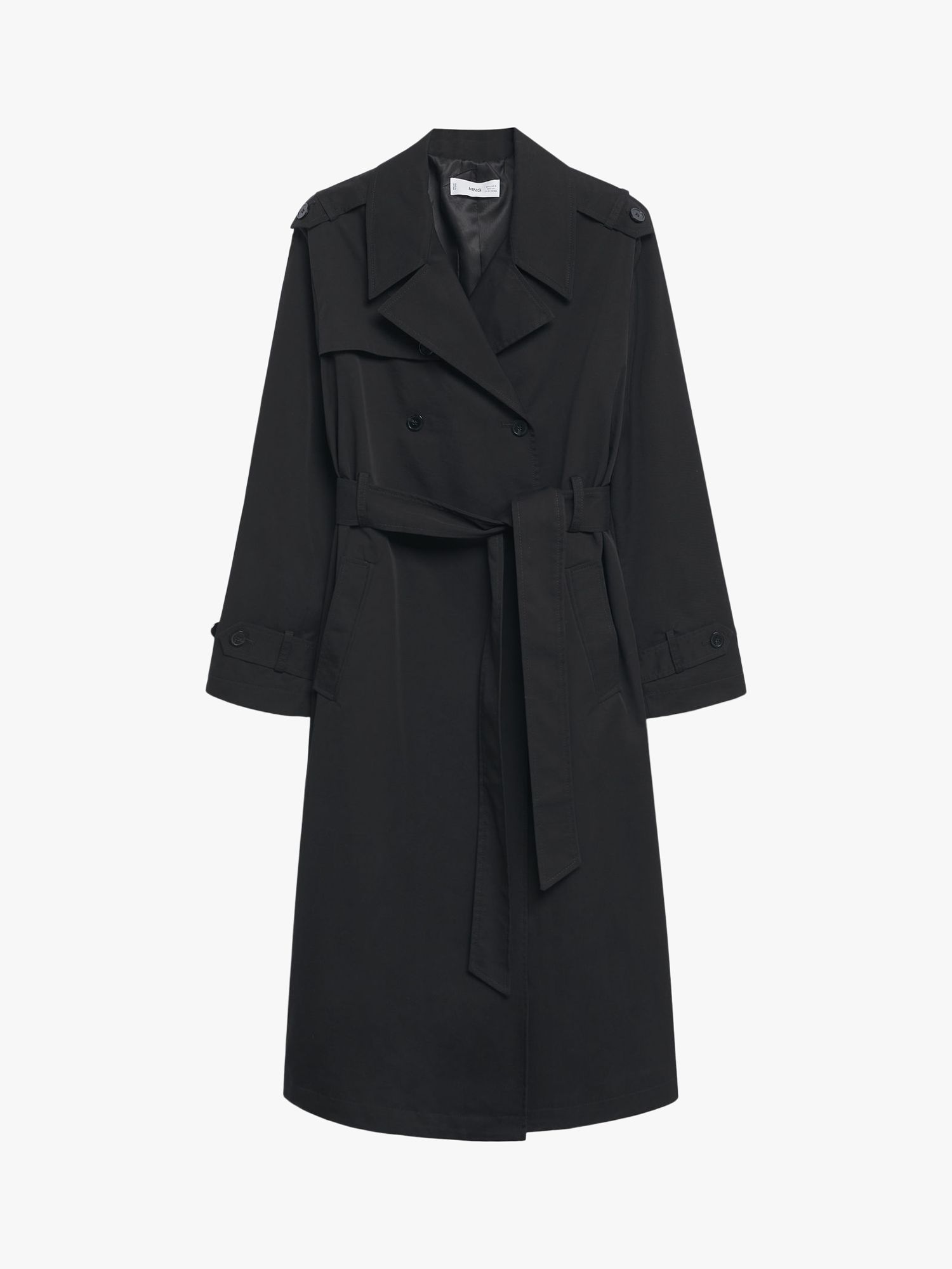 Mango Angela Belted Trench Coat