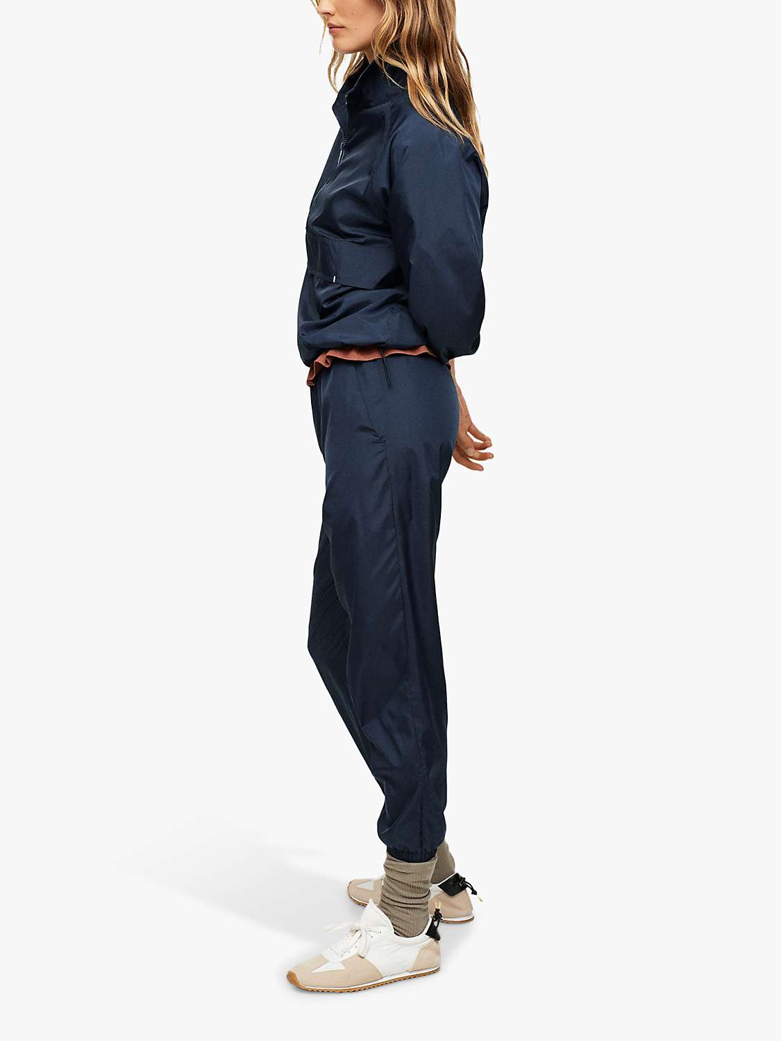 Buy Mango Gilda Jogger Trousers, Dark Blue Online at johnlewis.com