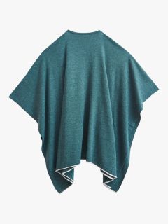 White Stuff Phoebe Knitted Wrap, Mid Teal, One Size