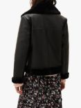 Phase Eight Kya Avaitor Jacket, Black