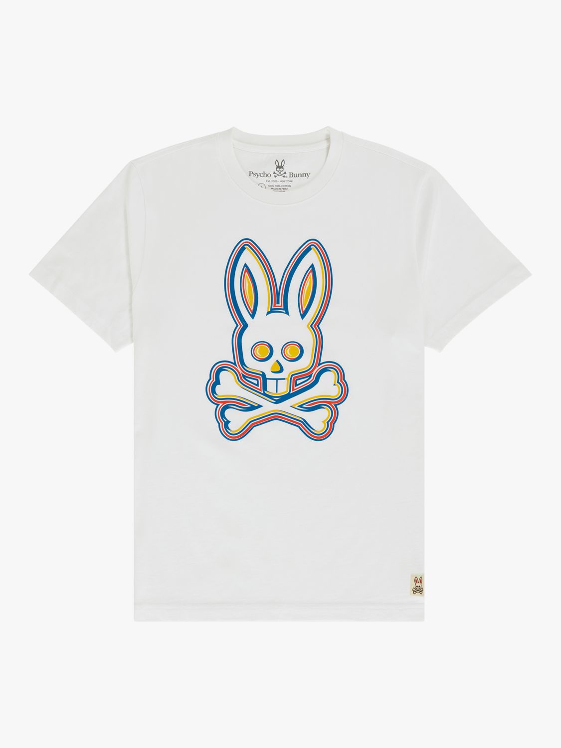 Psycho Bunny Colton Pima Cotton Graphic T-Shirt