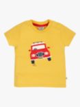 Frugi Kids' Scout Applique GOTS Oragnic Cotton T-Shirt