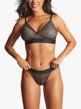 Panache Cleo Lyzy Triangle Bra, Black