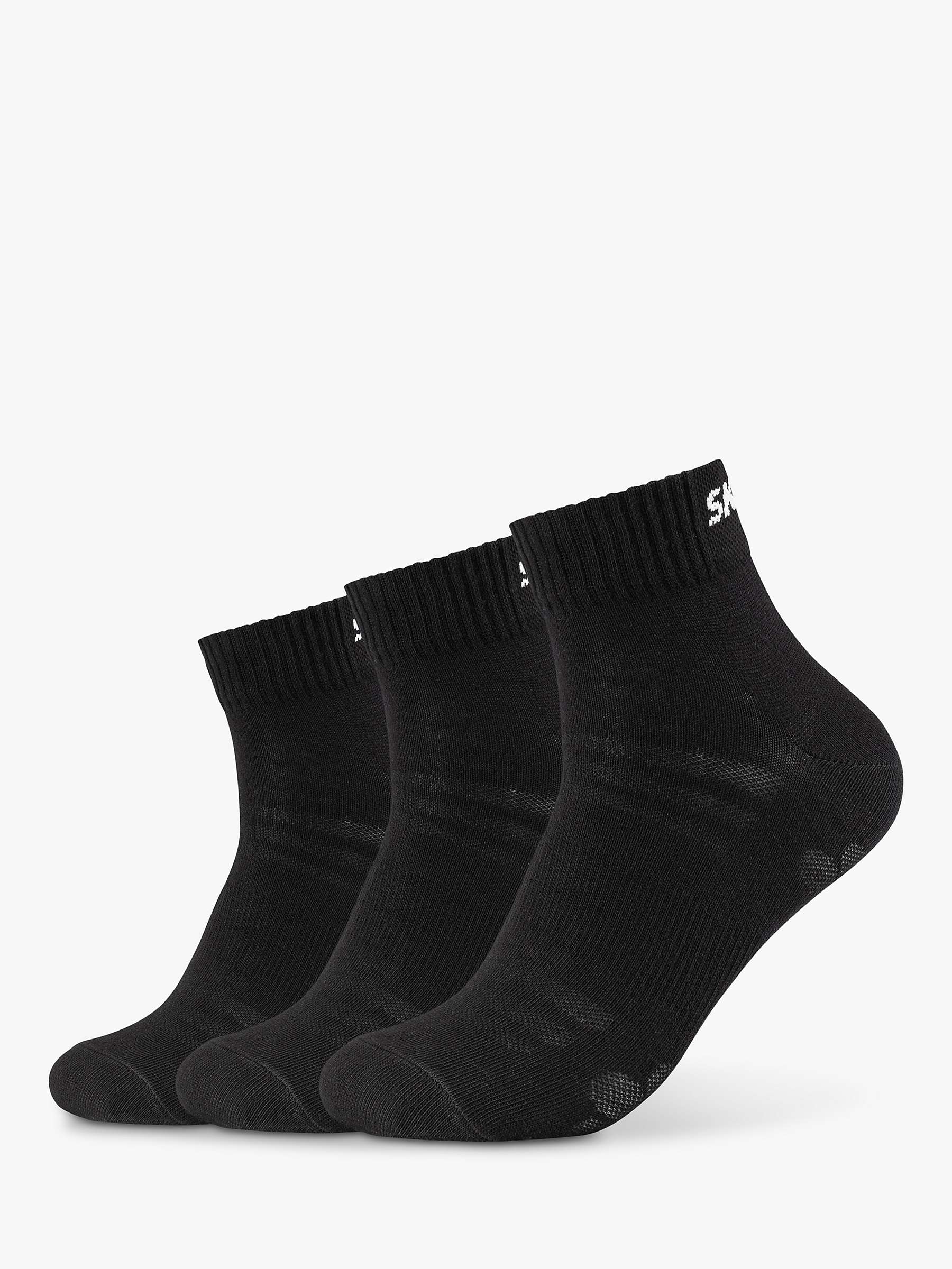 Buy Skechers Mesh Ventilation Ankle Socks, Pack of 3 Online at johnlewis.com