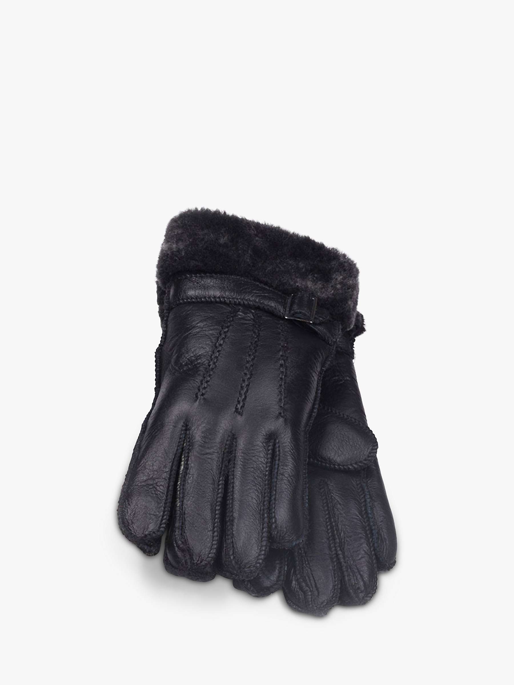 Buy HotSquash Leather Sheepskin Lined Gloves Online at johnlewis.com