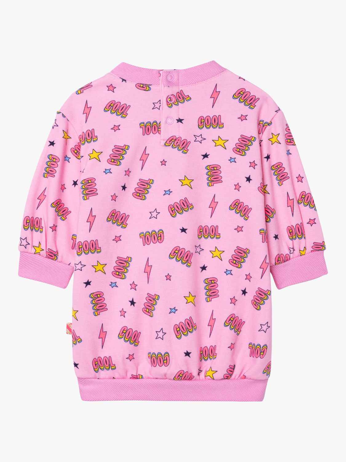 Buy Billieblush Baby Cool Print Sweatshirt Dress, Pink Online at johnlewis.com