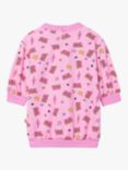Billieblush Baby Cool Print Sweatshirt Dress, Pink
