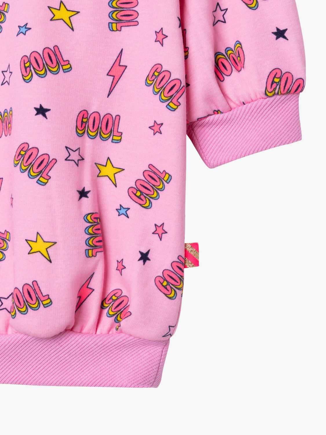 Buy Billieblush Baby Cool Print Sweatshirt Dress, Pink Online at johnlewis.com