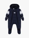 HUGO BOSS Baby All-In-One Logo Snowsuit, Navy