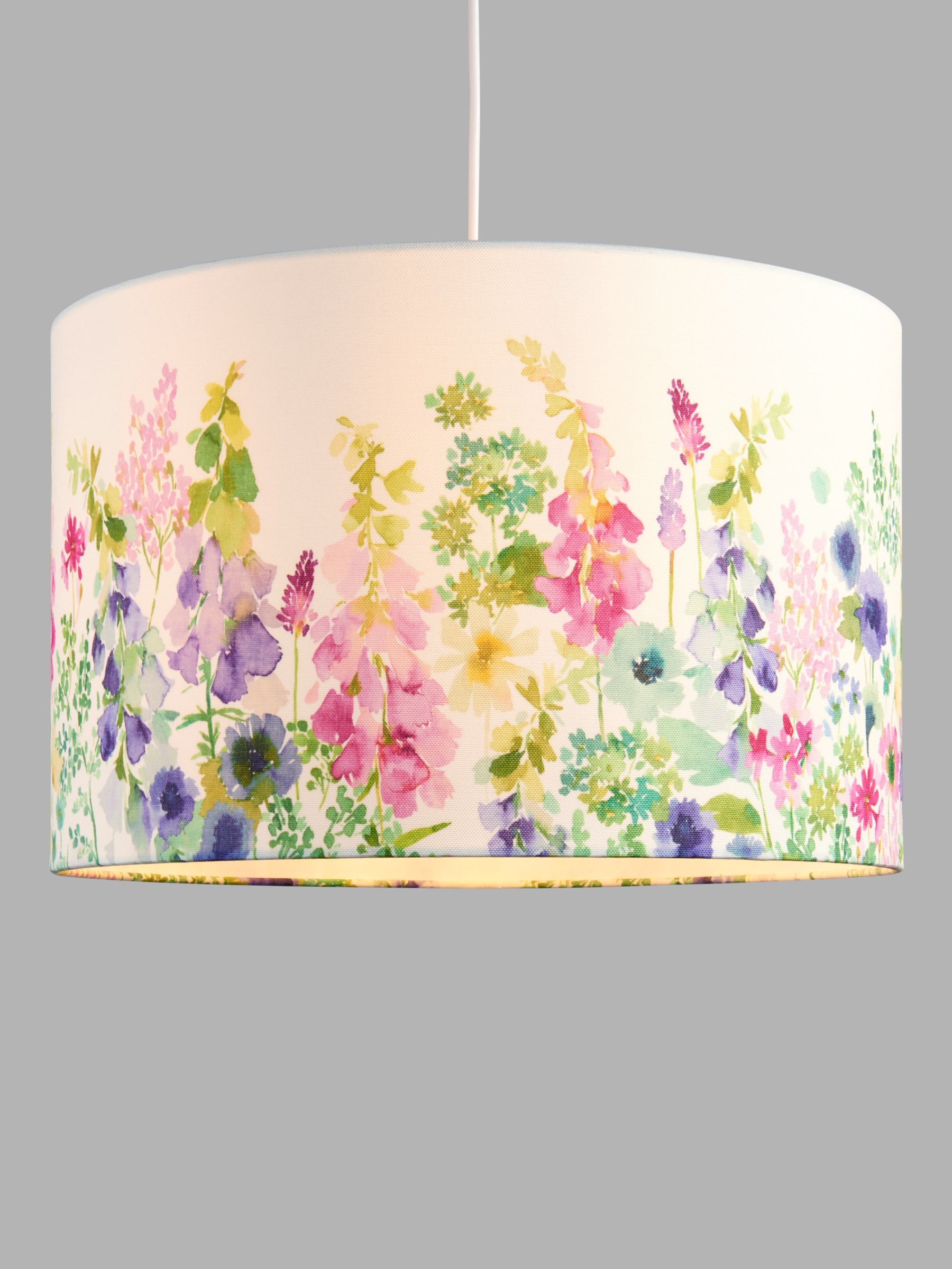 Photo of Bluebellgray foxglove floral lampshade multi