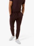 Björn Borg Centre Tapered Cotton Lounge Pants, Brown