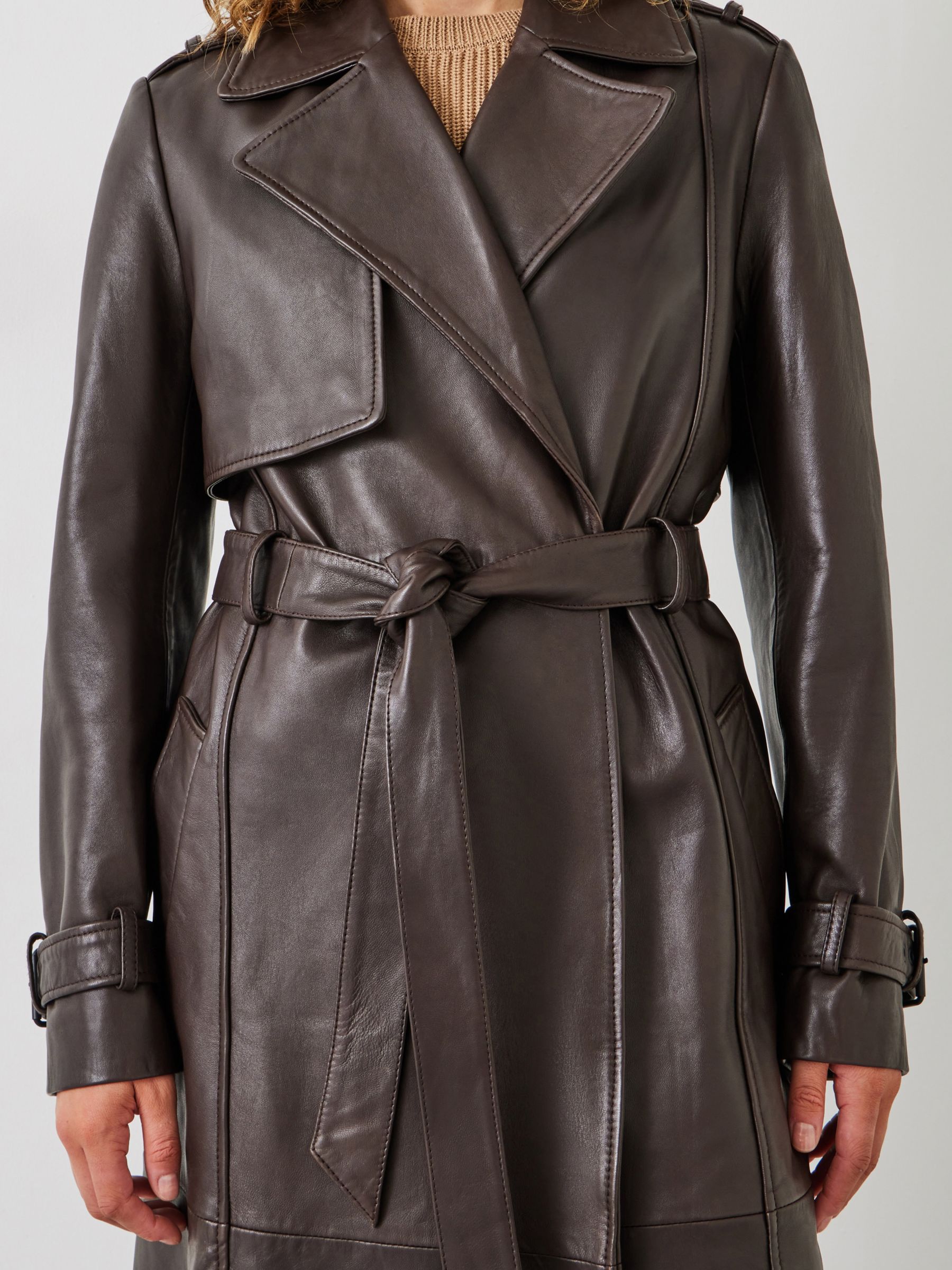 ranselect leather longcoat - fountainheadsolution.com