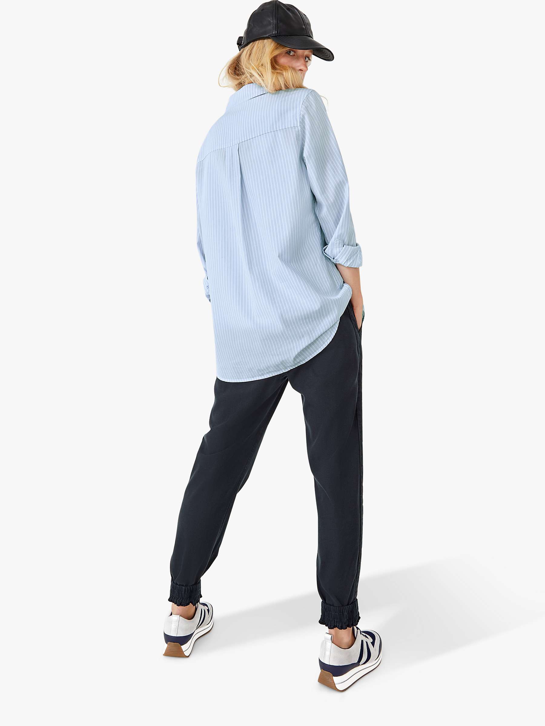 Buy hush Maia Slim Trousers, Midnight Online at johnlewis.com