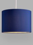 John Lewis ANYDAY Mimi Lampshade, Dia.35cm, Navy