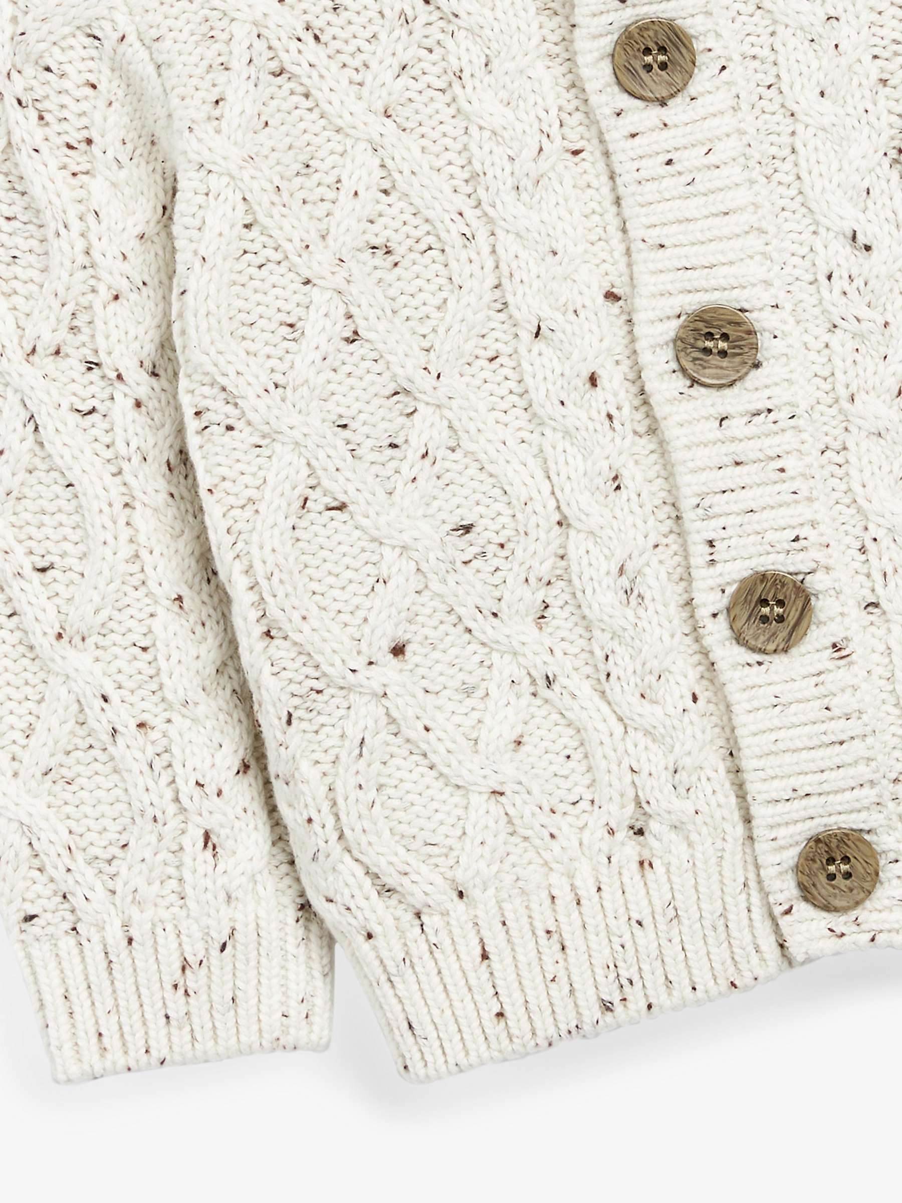 Buy The Little Tailor Cable Knit Cardigan Online at johnlewis.com
