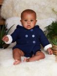 The Little Tailor Kids' Plush Lined Knitted Pram Jacket