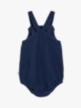 The Little Tailor Baby Knitted Romper, Navy