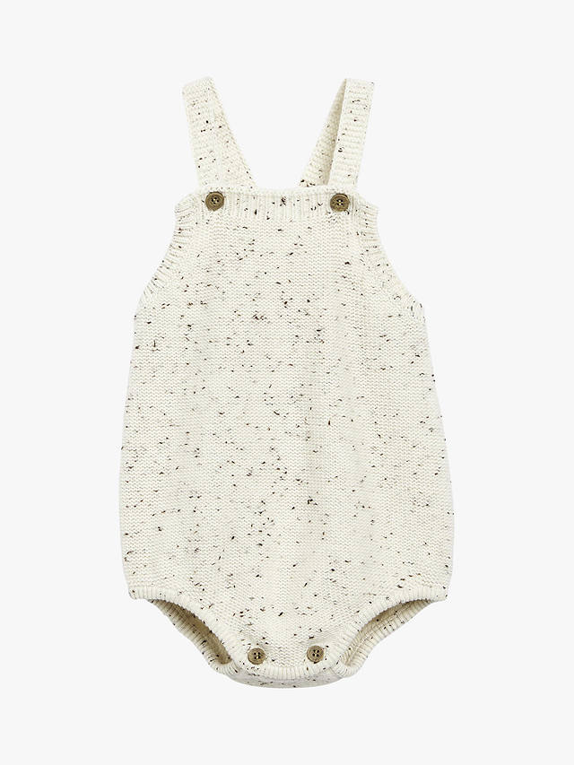 The Little Tailor Baby Knitted Romper, Oatmeal