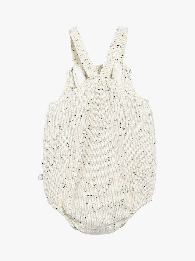 The Little Tailor Baby Knitted Romper, Oatmeal