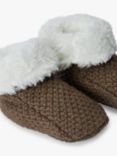 The Little Tailor Baby Plush Knit Booties