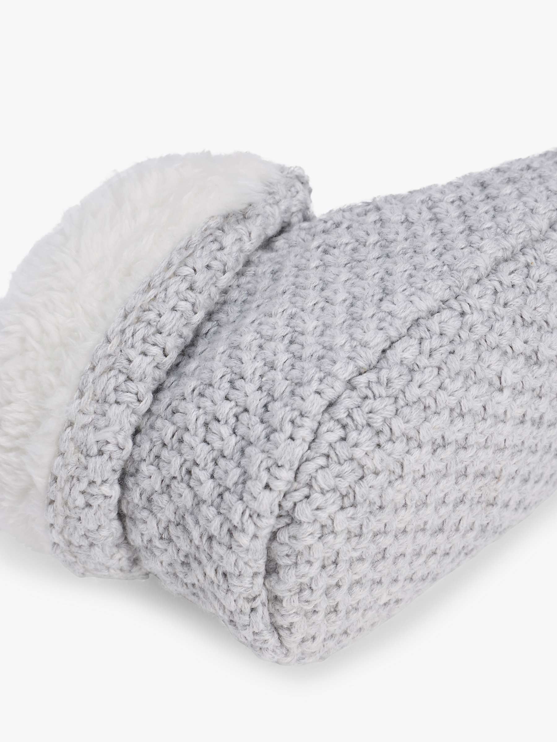 Buy The Little Tailor Baby Plush Knit Booties Online at johnlewis.com
