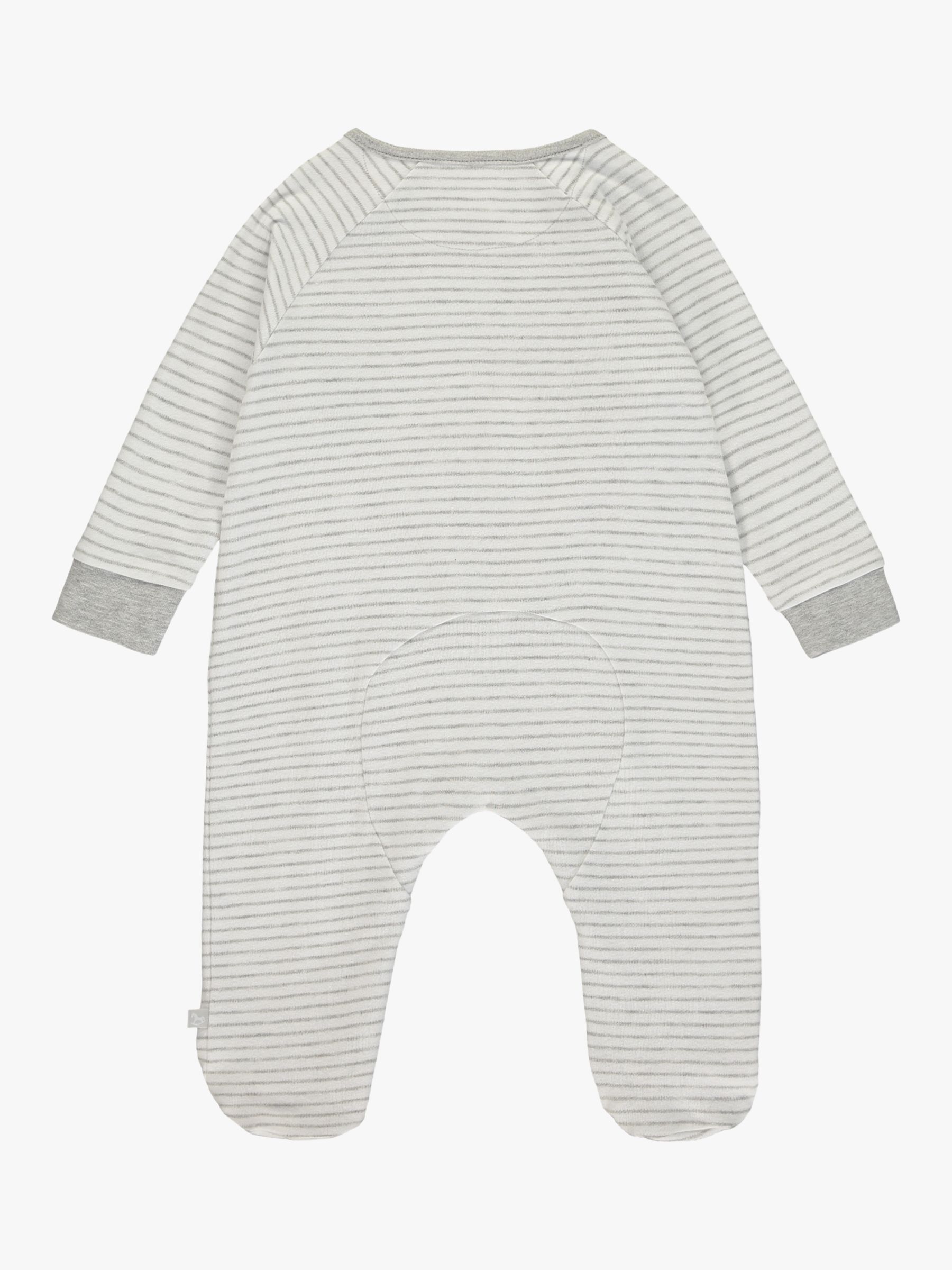 Buy The Little Tailor Baby Rocking Horse Stripe Sleepsuit Online at johnlewis.com