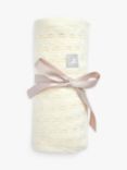 The Little Tailor Cotton Pointelle Baby Blanket, Neutral